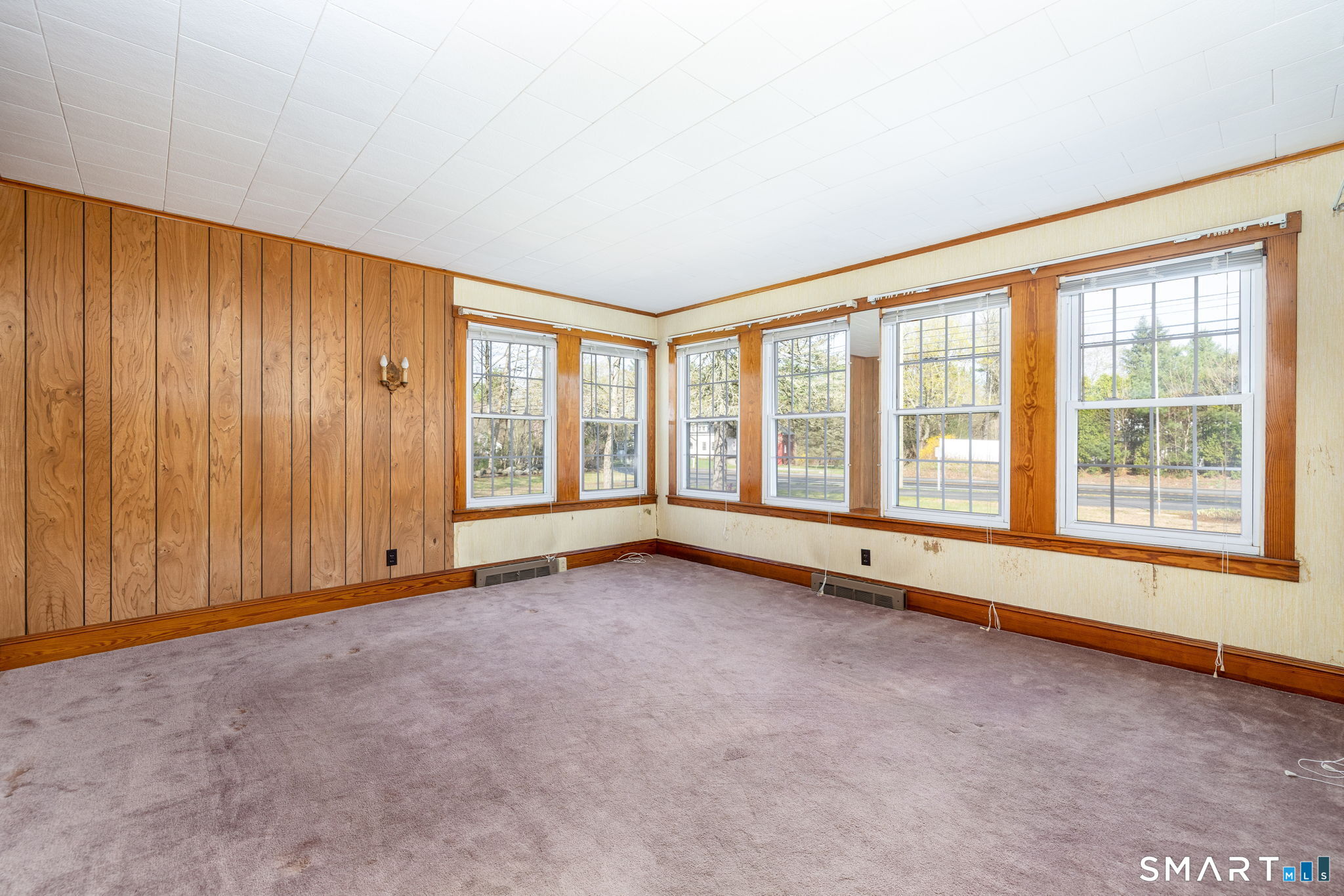 203 Willimantic Road Chaplin, CT 06235 - Photo 7 of 39 an empty room with windows