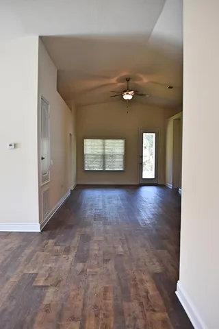 a view of empty room with window