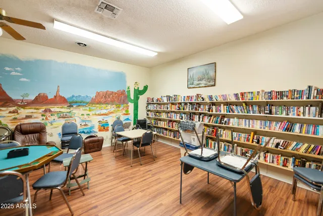 a front view of a house with a outdoor space