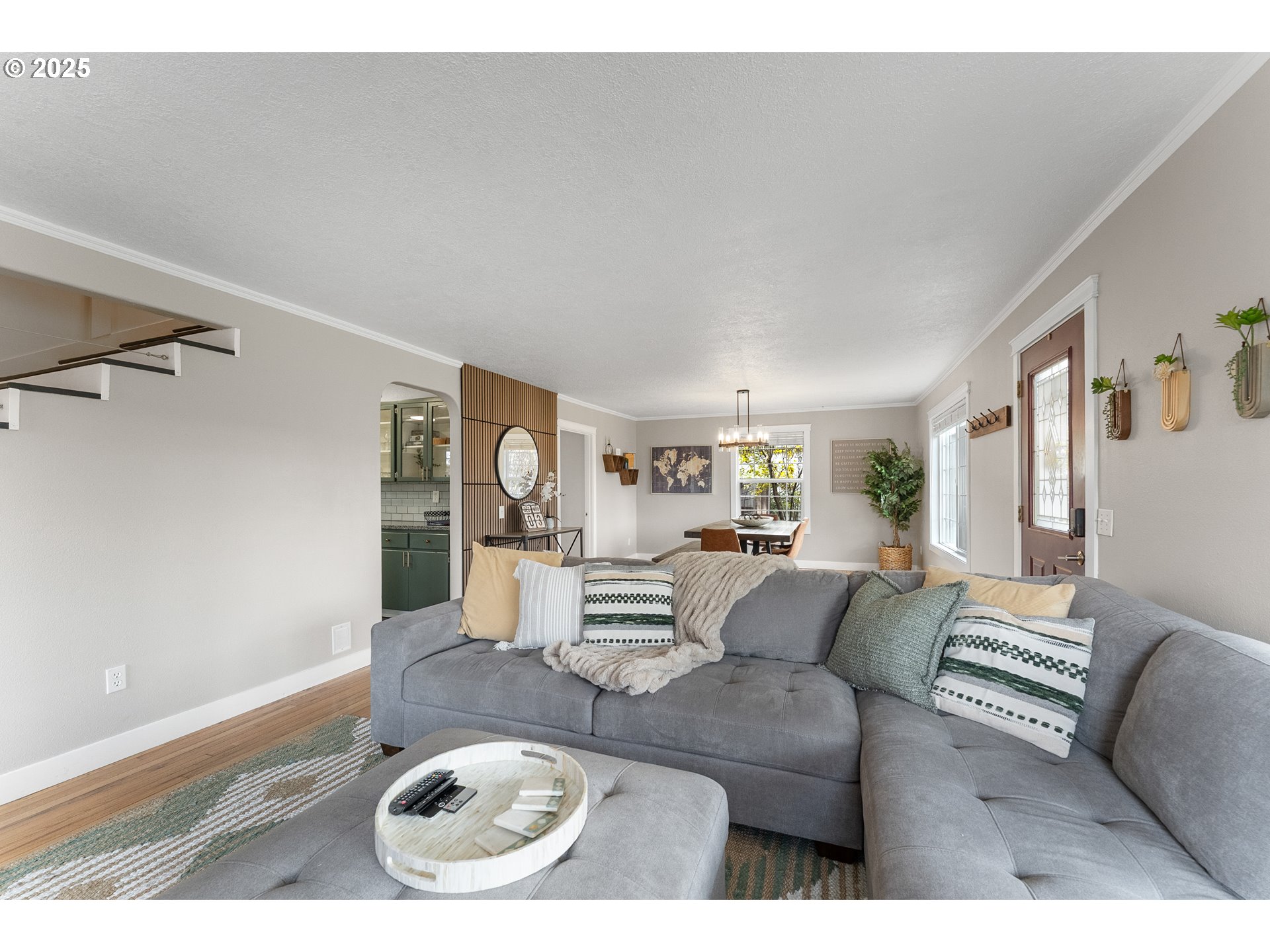 523 West Broccoli Street Roseburg, OR 97471 - Photo 8 of 43 a living room with furniture and a wooden floor