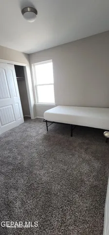 a view of a livingroom with a couch