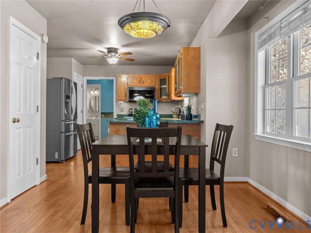 11718 Corte Castle Road Chesterfield, VA 23838 - Photo 21 of 50 Dining space featuring light wood-style floors and