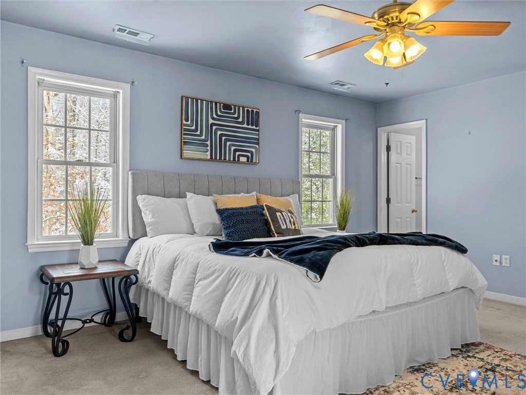 11718 Corte Castle Road Chesterfield, VA 23838 - Photo 30 of 50 Carpeted bedroom featuring baseboards and ceiling