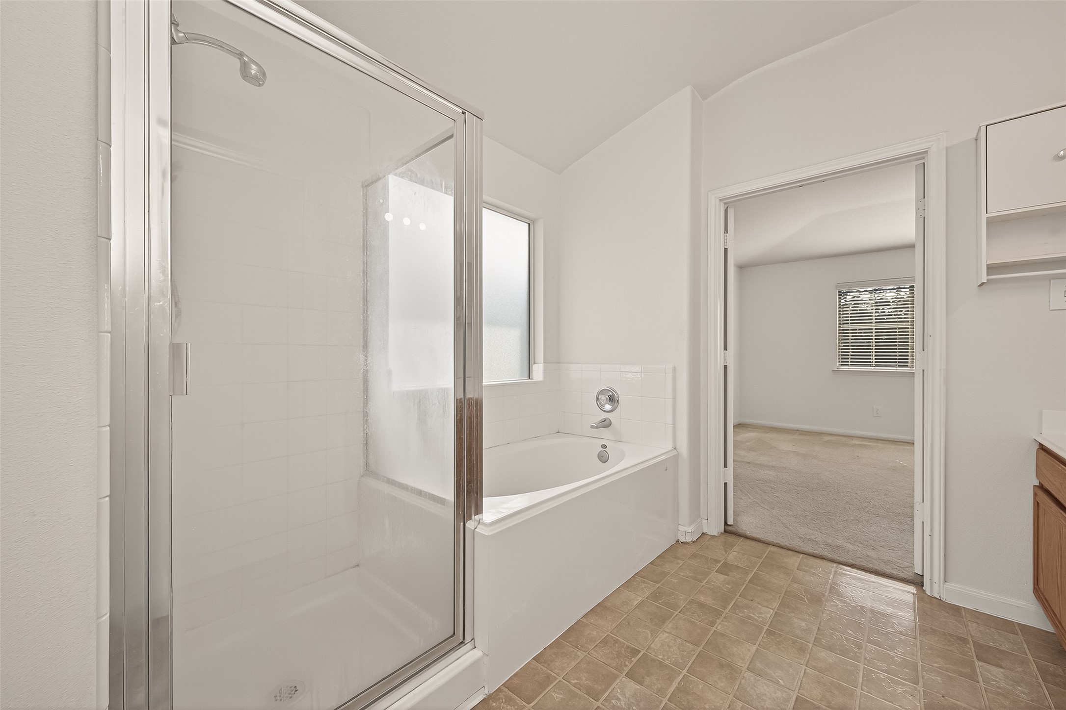 23514 Hidden Maple Drive Spring, TX 77373 - Photo 19 of 23 a spacious bathroom with a bathtub and a shower