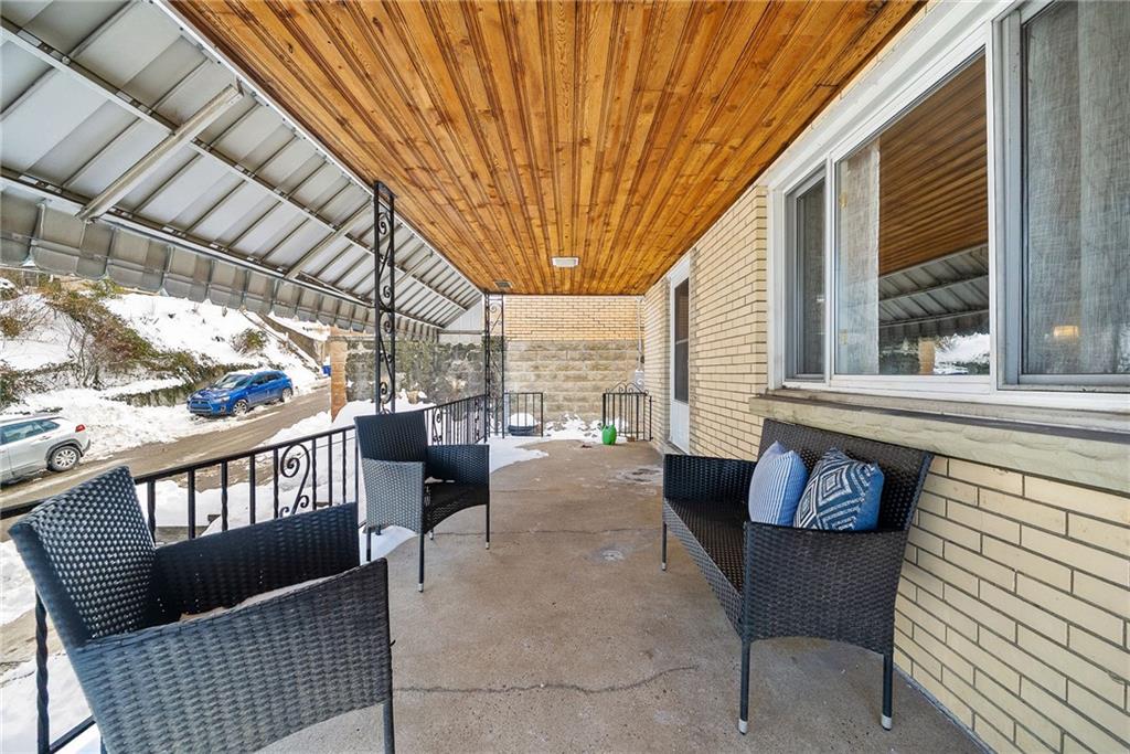 1620 Methyl Street Pittsburgh, PA 15216 - Photo 3 of 45 a view of porch with seating space