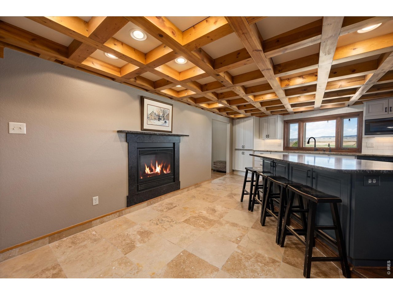 7600 Rita Lane Fort Collins, CO 80524 - Photo 18 of 50 Gas Fireplace Connecting to the Great Room