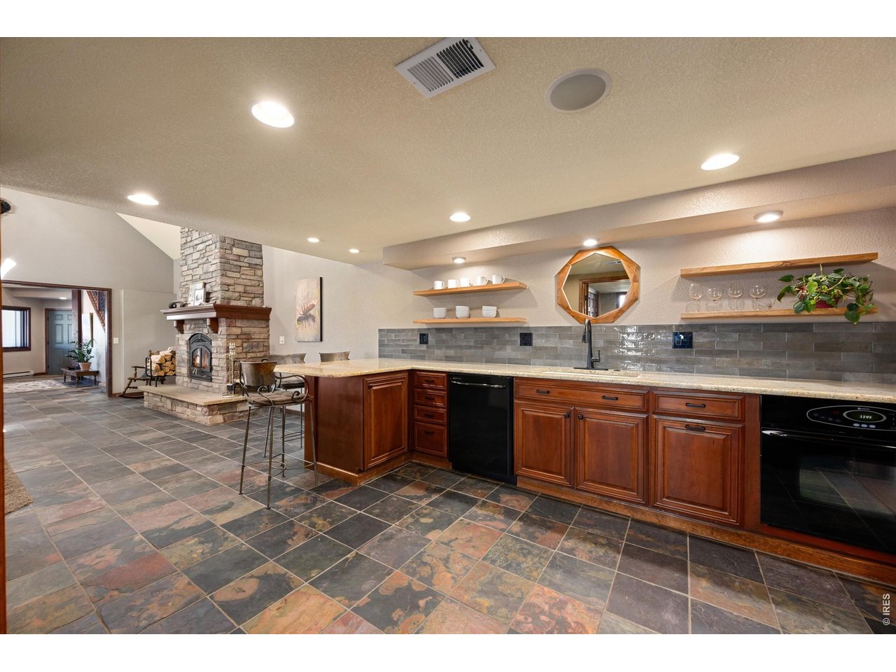 7600 Rita Lane Fort Collins, CO 80524 - Photo 21 of 50 2nd "Butler's" Kitchen for Entertaining Connected to the Family Room