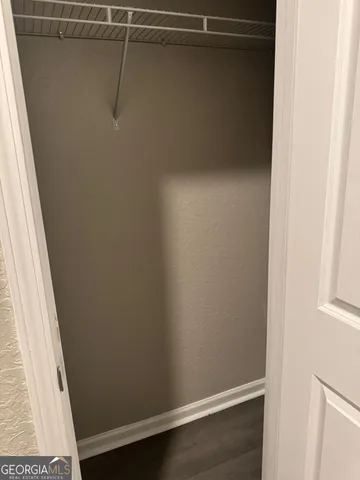 a view of a rack on the wall