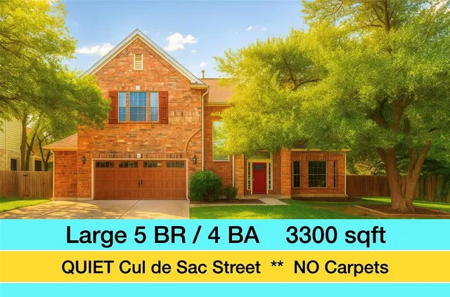 a view of a large building with a big yard