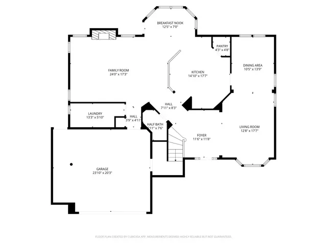 a picture of floor plan
