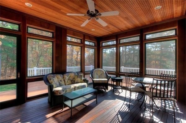 25 Bridle Pth Path Weston, MA 02493 - Photo 13 of 32 a living room with furniture tv and wooden floor