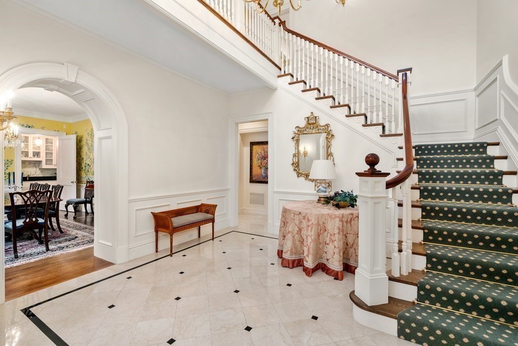 25 Bridle Pth Path Weston, MA 02493 - Photo 3 of 32 a view of entryway with livingroom