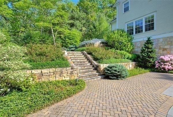 25 Bridle Pth Path Weston, MA 02493 - Photo 31 of 32 a view of a garden with pathway