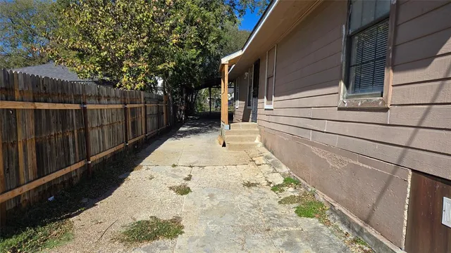 a house with trees in front of it