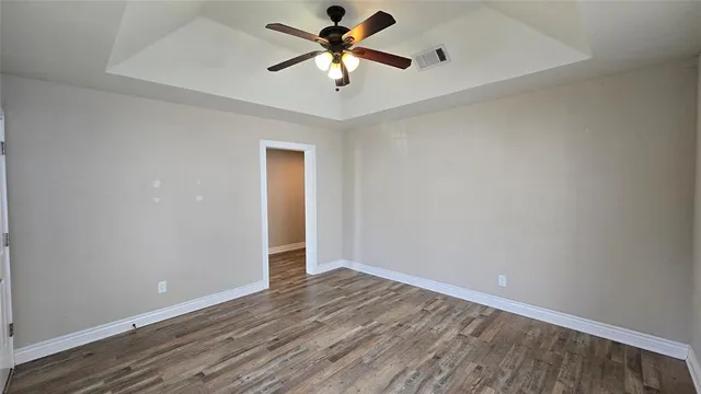 wooden floor in an empty room