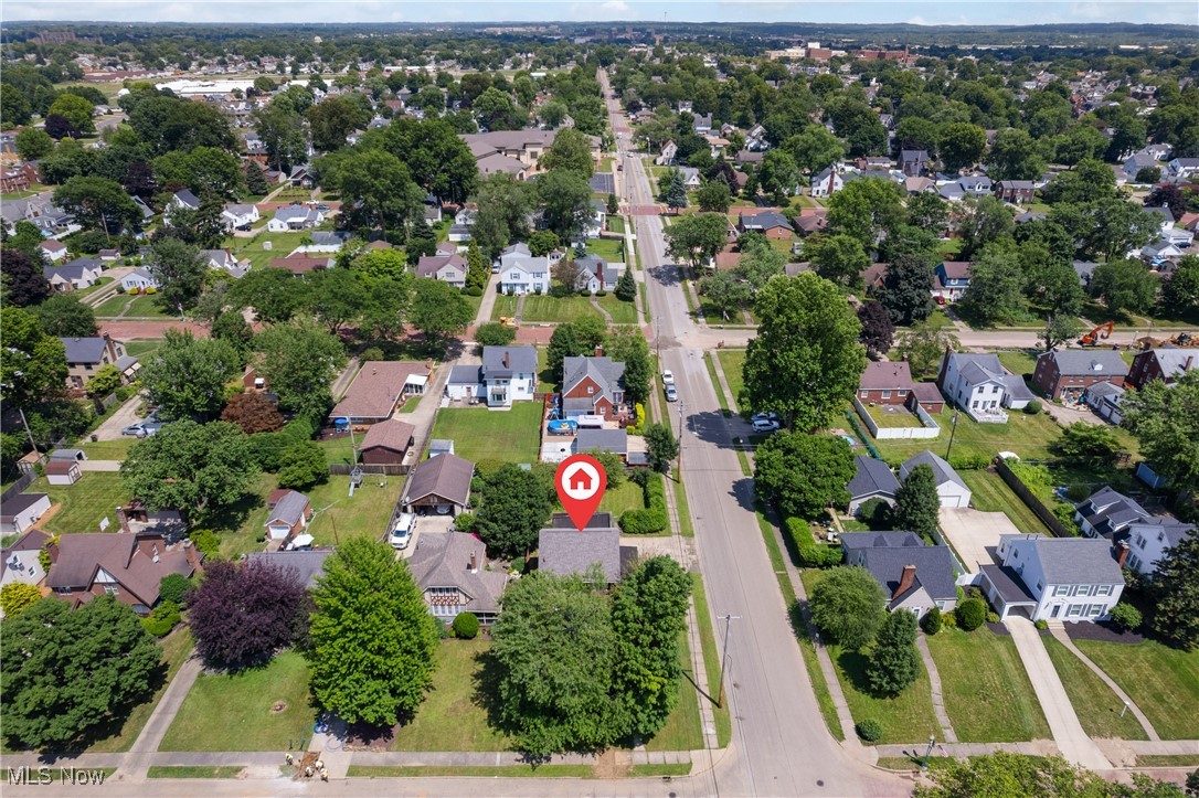 302 Poplar Avenue Northwest Canton, OH 44708 - Photo 3 of 34 Aerial view of residential area