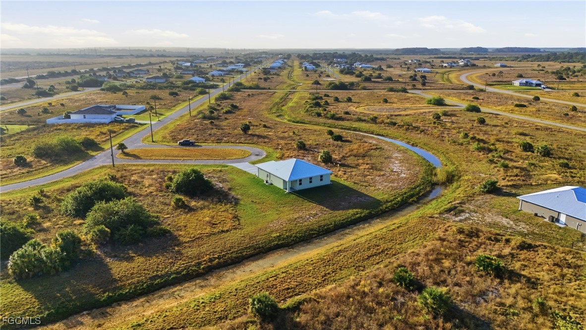 518 Braelyn Street LaBelle, FL 33935 - Photo 37 of 39 an aerial view of residential houses with outdoor space