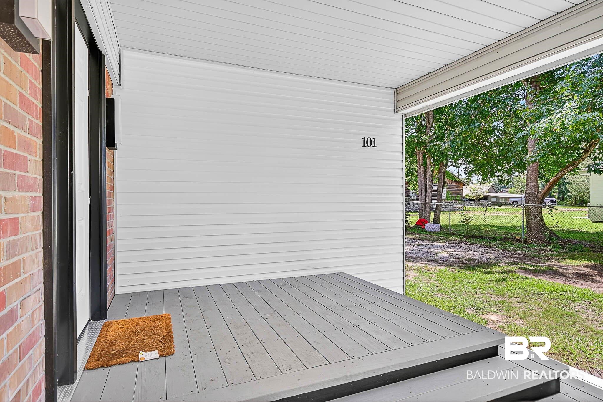 101 Terry Avenue Brewton, AL 36426 - Photo 8 of 48 View of wooden terrace