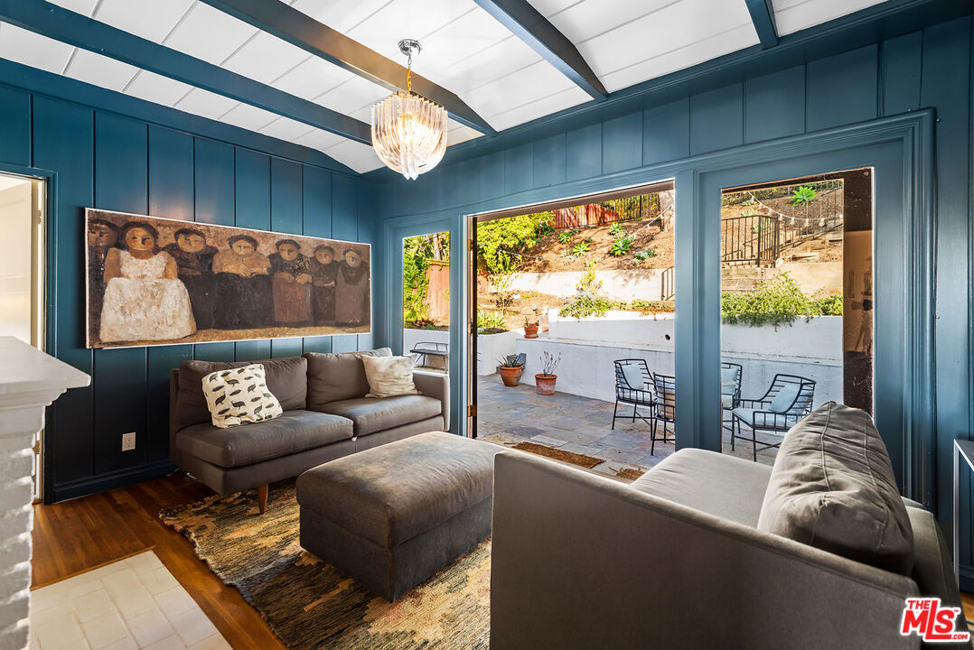 356 Cherry Drive Pasadena, CA 91105 - Photo 16 of 23 a living room with furniture and a large window