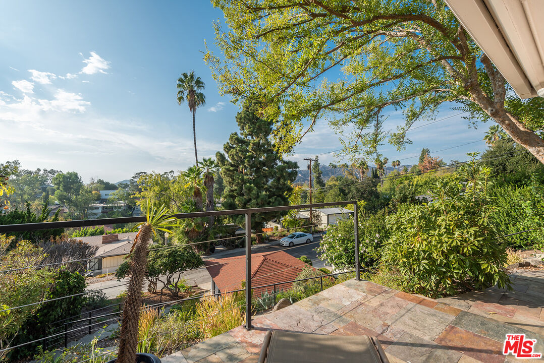 356 Cherry Drive Pasadena, CA 91105 - Photo 23 of 23 a view of a yard and an outdoor space