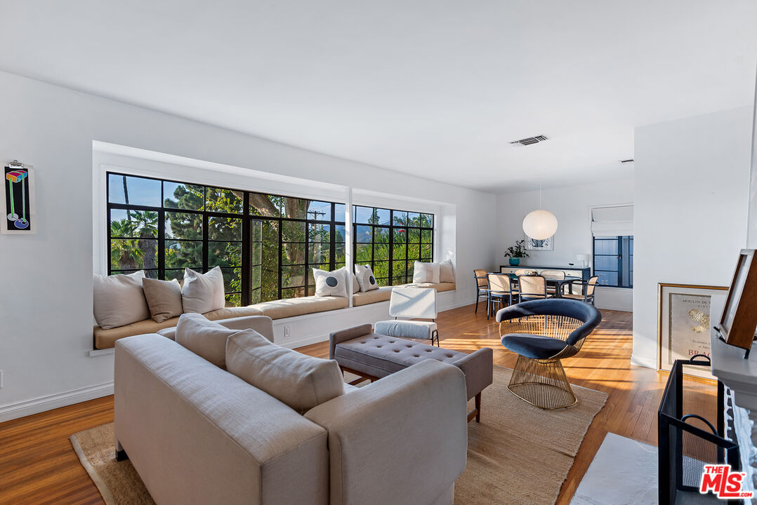 356 Cherry Drive Pasadena, CA 91105 - Photo 6 of 23 a living room with furniture and a large window