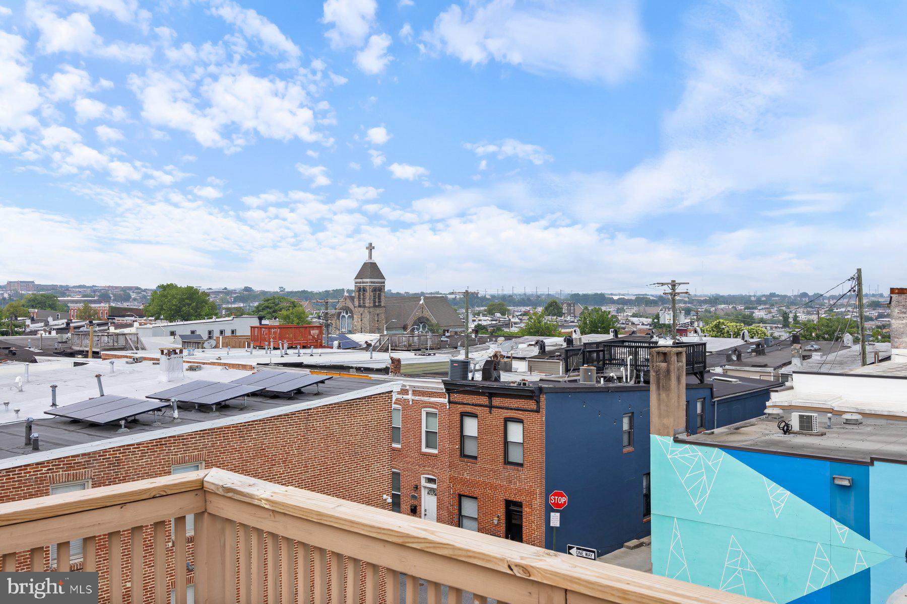 2209 Mullikin Street Baltimore, MD 21231 - Photo 31 of 32 a view of a city from a terrace