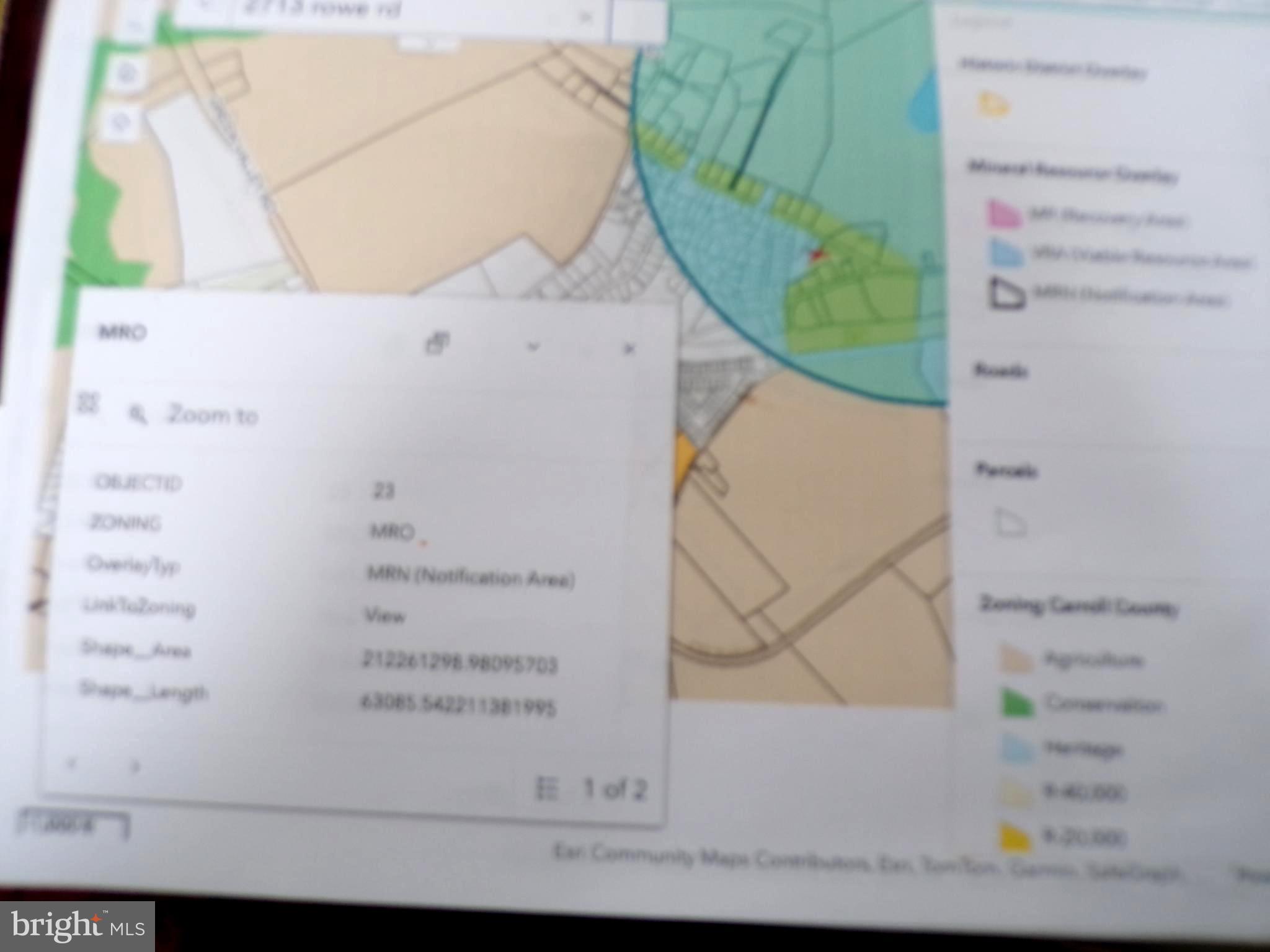 2713 Rowe Road New Windsor, MD 21776 - Photo 67 of 67 m.r. zone