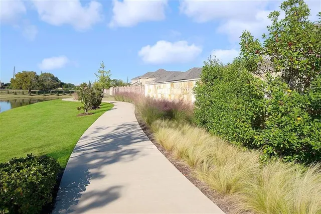 a view of a back yard