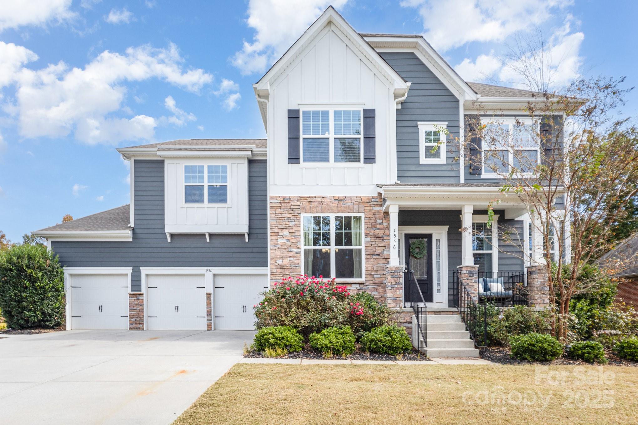 1556 Prickly Lane Waxhaw, NC 28173 - Photo 1 of 39 front view of a house with a yard
