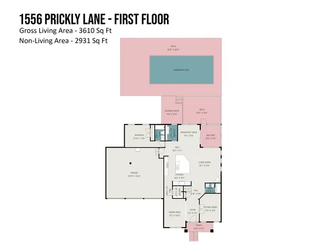 $824,000 | 1556 Prickly Lane, Waxhaw, NC 28173