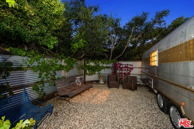 a view of outdoor space deck and yard