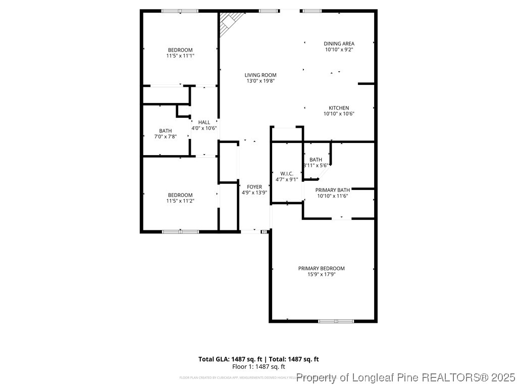 62 Gallery Drive, Unit 302 Spring Lake, NC 28390 - Photo 34 of 34 a picture of a floor plan