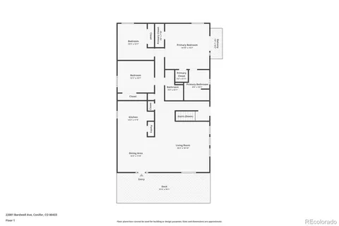 $765,000 | 22081 Bardwell Avenue, Conifer, CO 80433