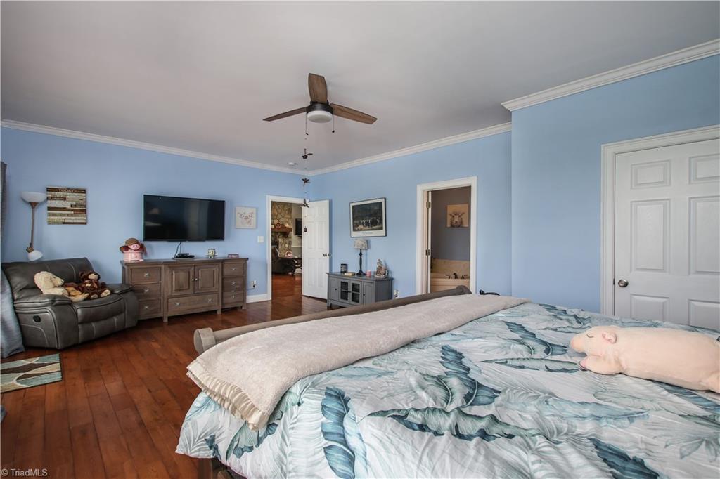 5852 Gallimore Town Road Trinity, NC 27370 - Photo 25 of 50 Primary bedroom with walkin closet.