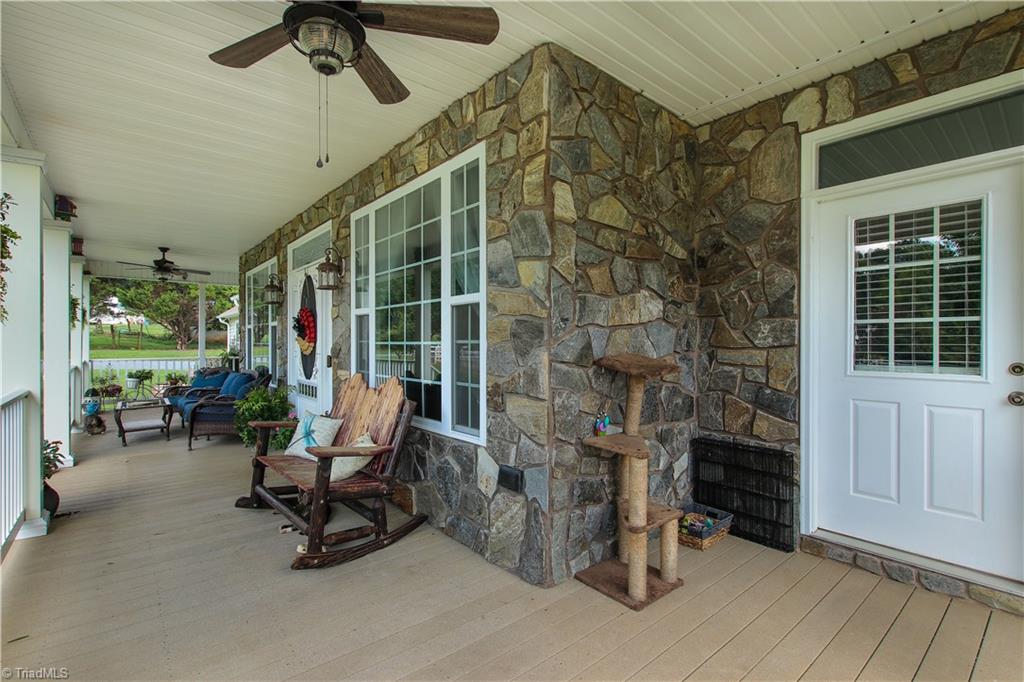 5852 Gallimore Town Road Trinity, NC 27370 - Photo 5 of 50 Front porch with entrance to spare bedroom.