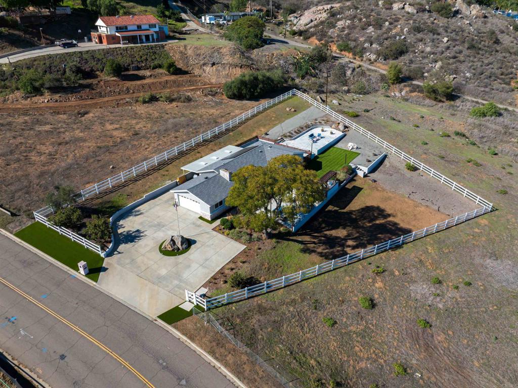 1358 Sundale Road El Cajon, CA 92019 - Photo 24 of 25 an aerial view of house with a yard