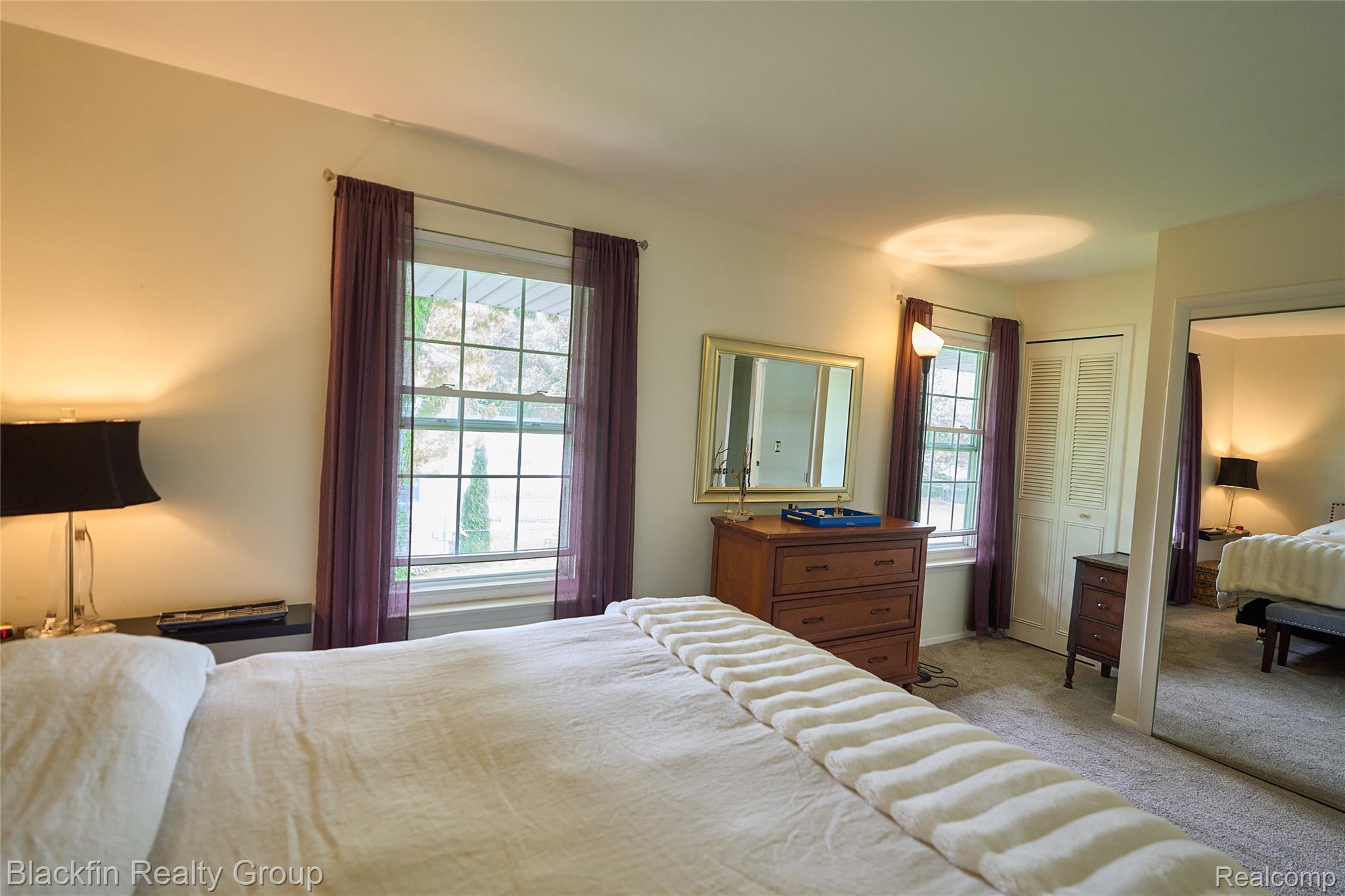 22625 Martin Road St. Clair Shores, MI 48081 - Photo 18 of 23 Bedroom featuring light colored carpet and a closet