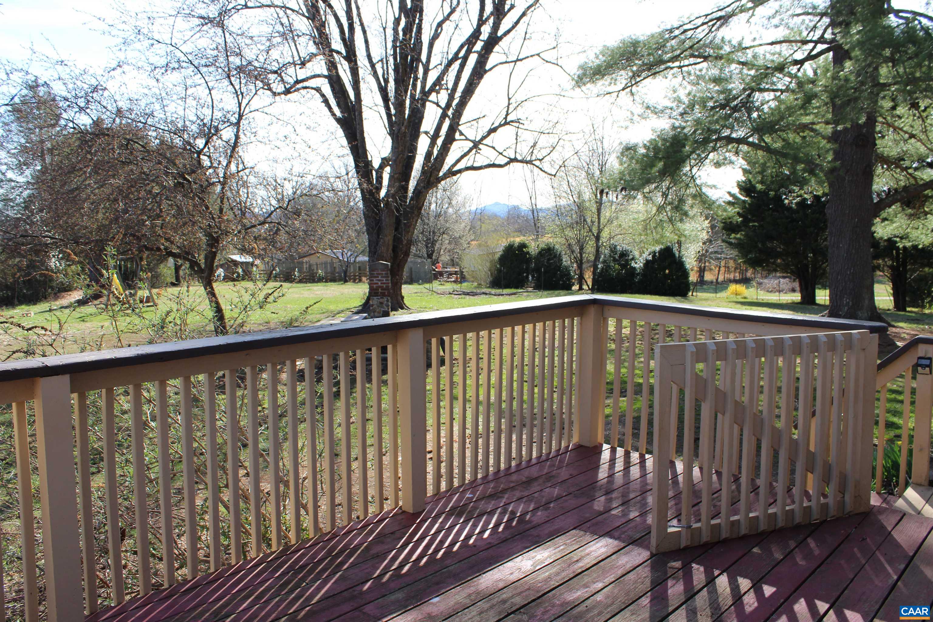 184 Flat Woods Road Amherst, VA 24521 - Photo 11 of 21 a view of a wooden roof deck