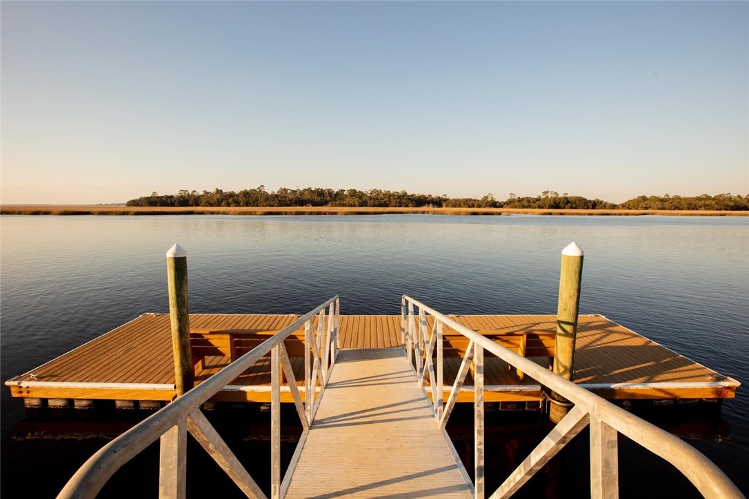 97253 Pirates Point Road Yulee, FL 32097 - Photo 32 of 34 a deck view with a lake view