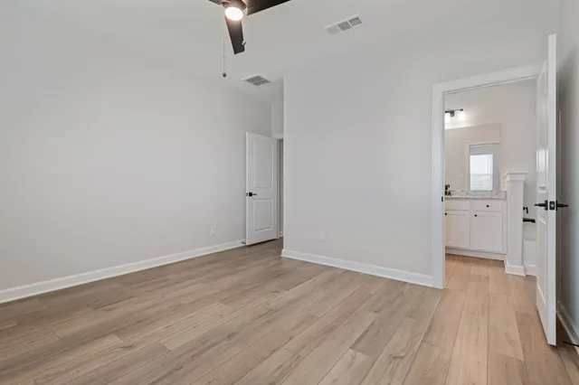 wooden floor in an empty room