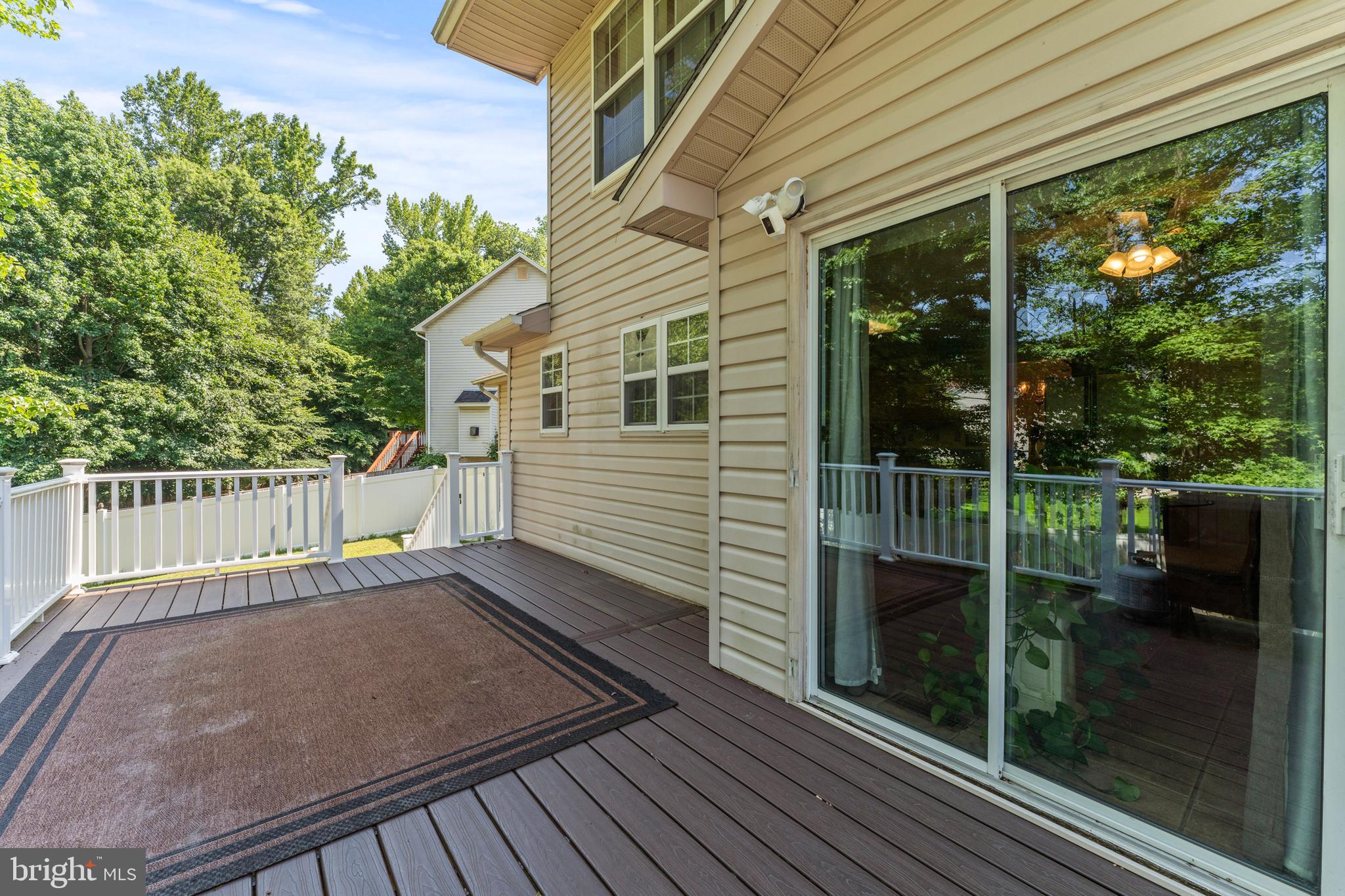8910 Edison Lane Clinton, MD 20735 - Photo 42 of 51 a view of backyard with green space