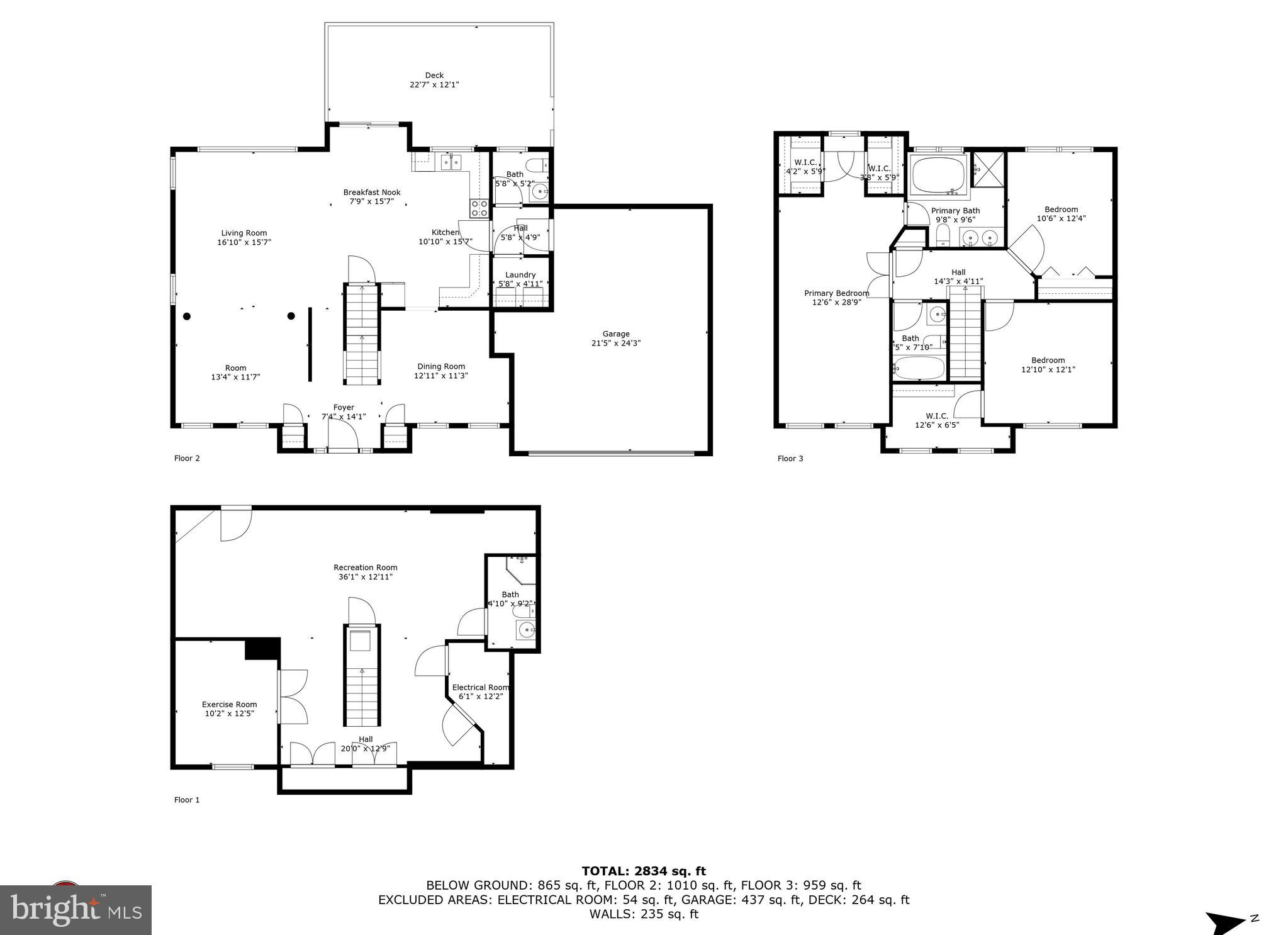 8910 Edison Lane Clinton, MD 20735 - Photo 51 of 51 a picture of a floor plan