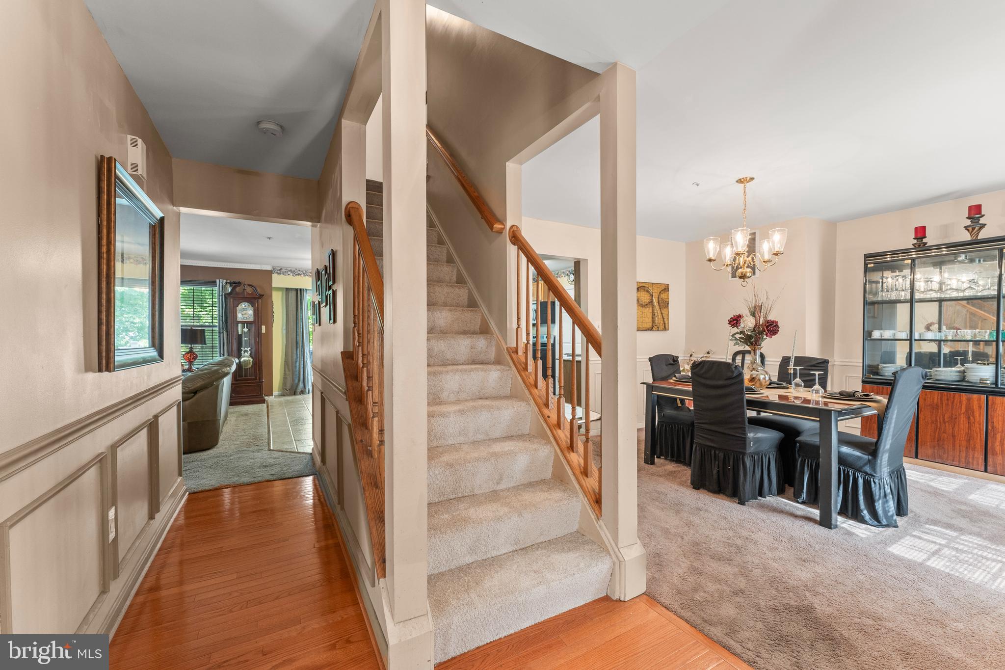 8910 Edison Lane Clinton, MD 20735 - Photo 6 of 51 a view of a living room and dining room