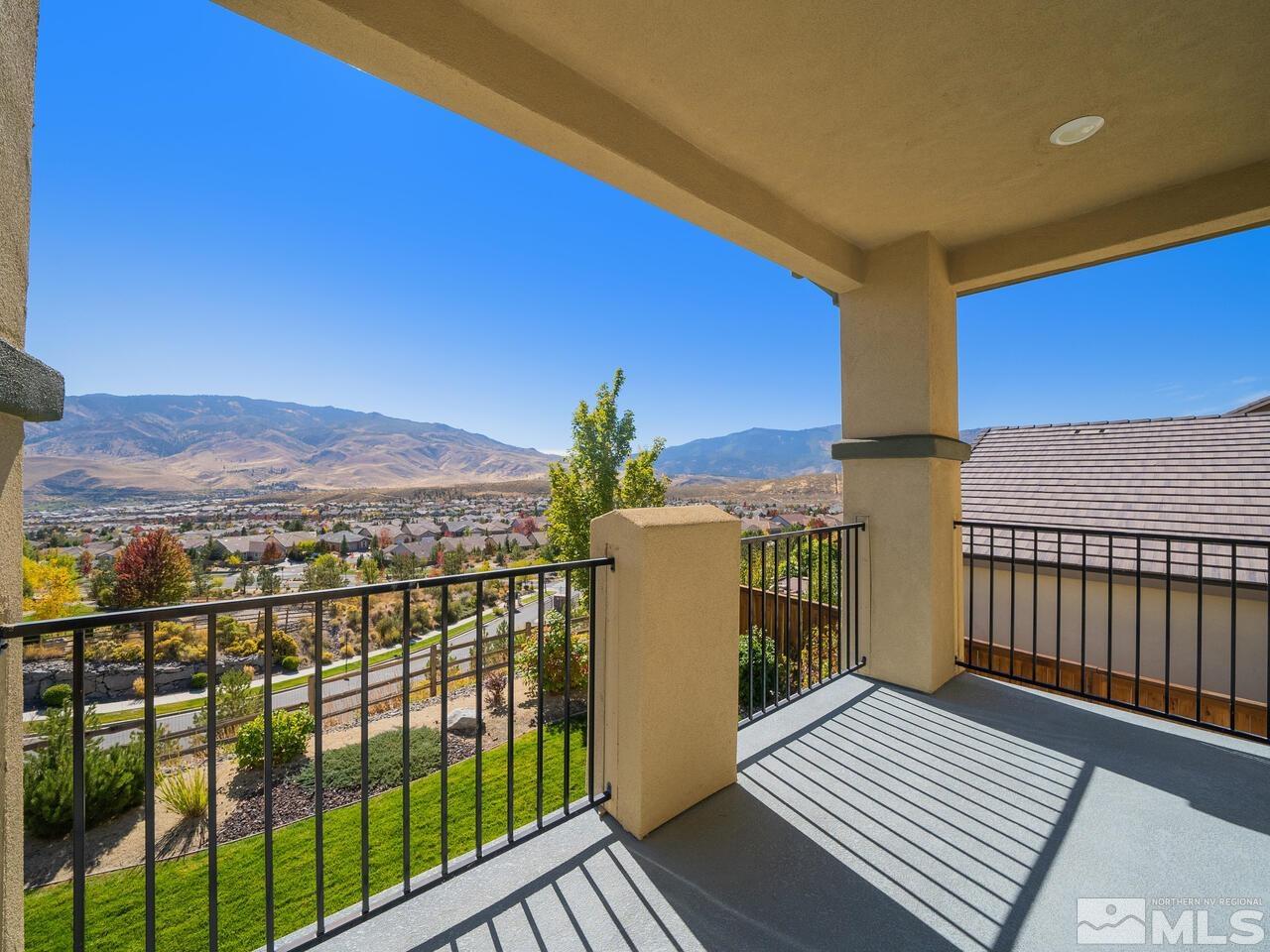 9050 Sydmesa Drive Reno, NV 89523 - Photo 13 of 23 a view of a balcony with wooden floor