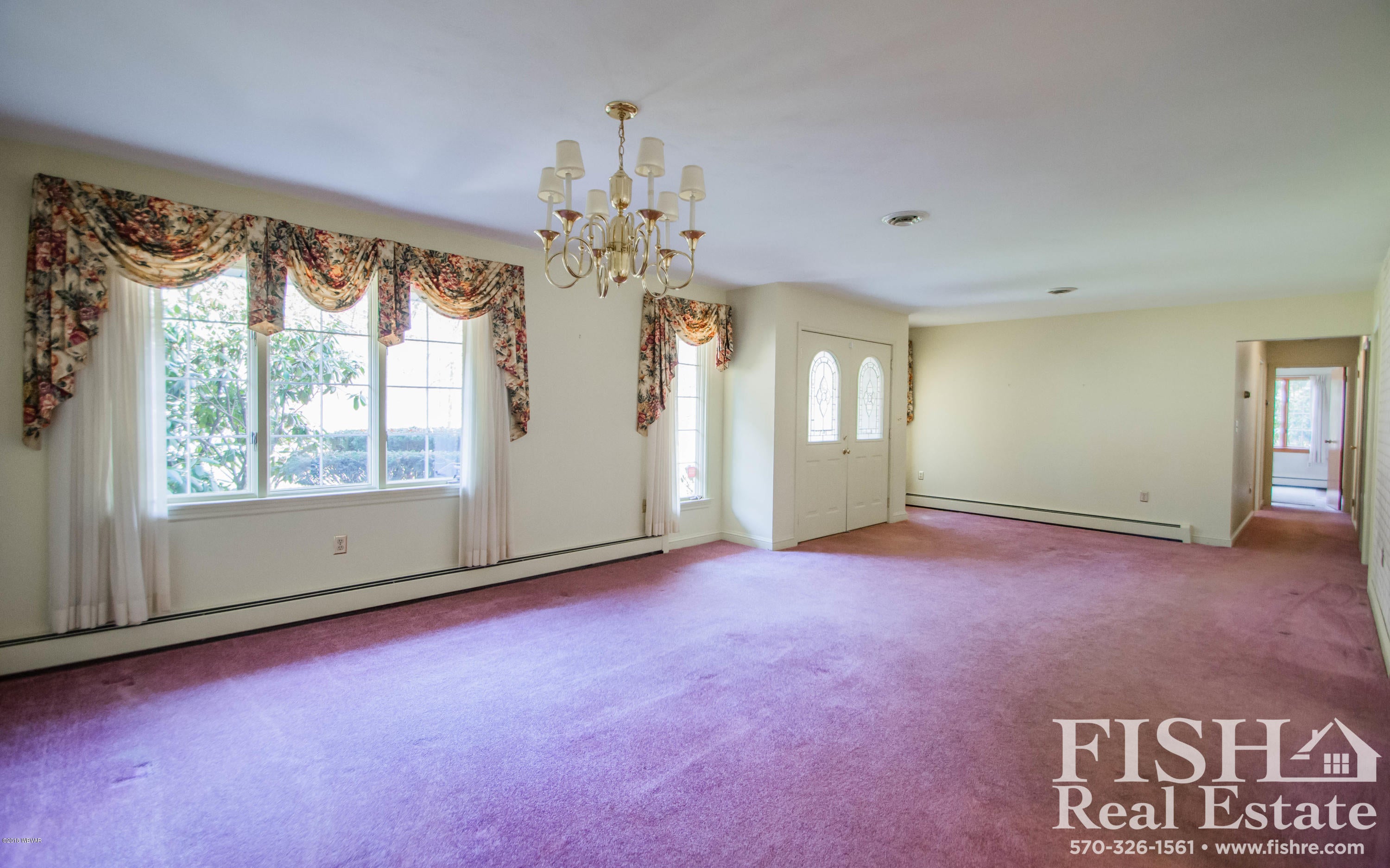 1927 Poco Farm Road Williamsport, PA 17701 - Photo 9 of 20 Dining/ Foyer/ Living Combo