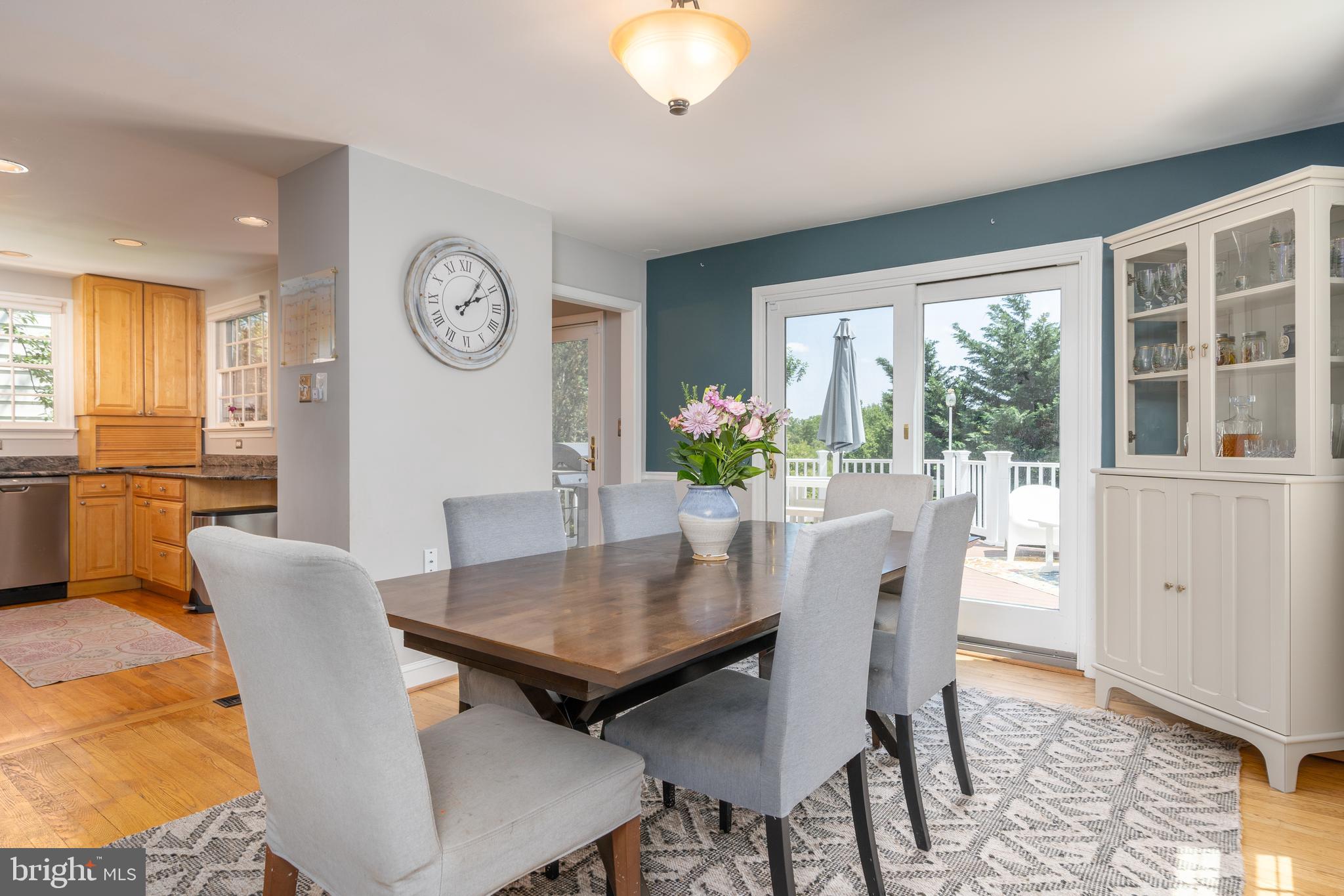 424 Whitestone Road Silver Spring, MD 20901 - Photo 11 of 42 Access to the deck from dining room