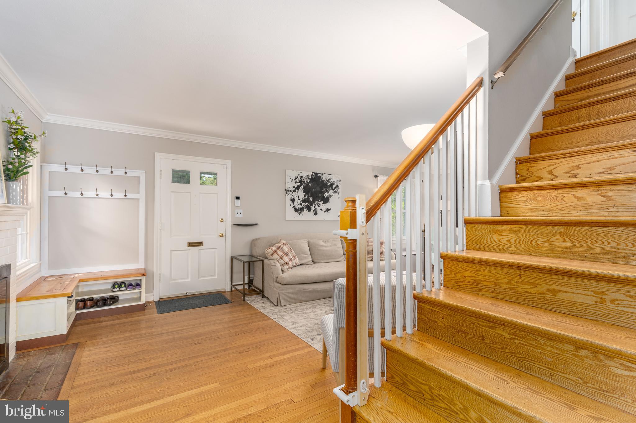424 Whitestone Road Silver Spring, MD 20901 - Photo 18 of 42 Gracious stairs to upper level