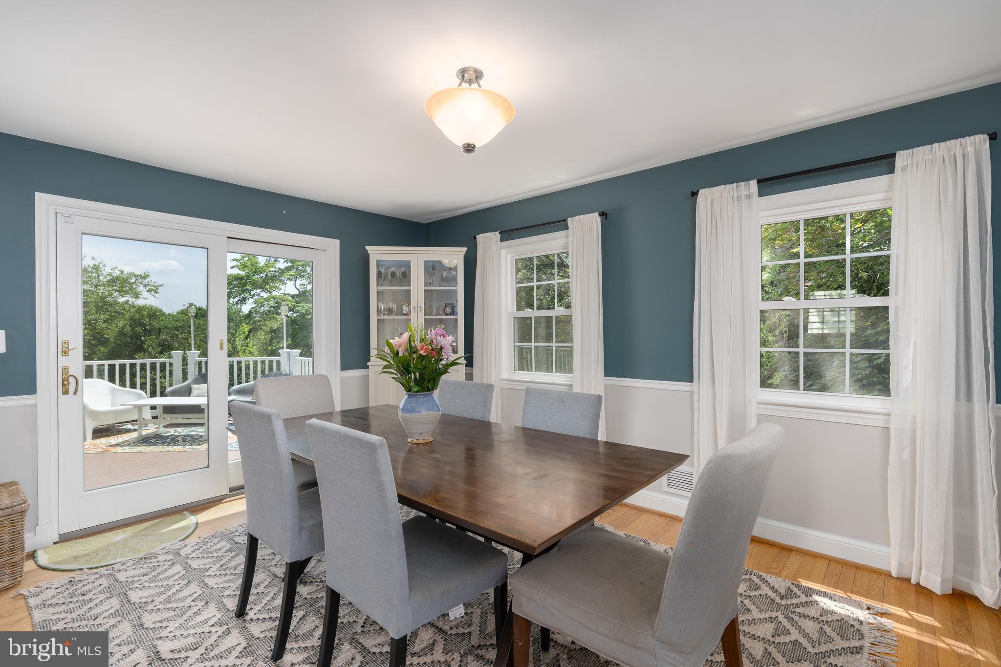 424 Whitestone Road Silver Spring, MD 20901 - Photo 10 of 42 Dining room with views of the deck