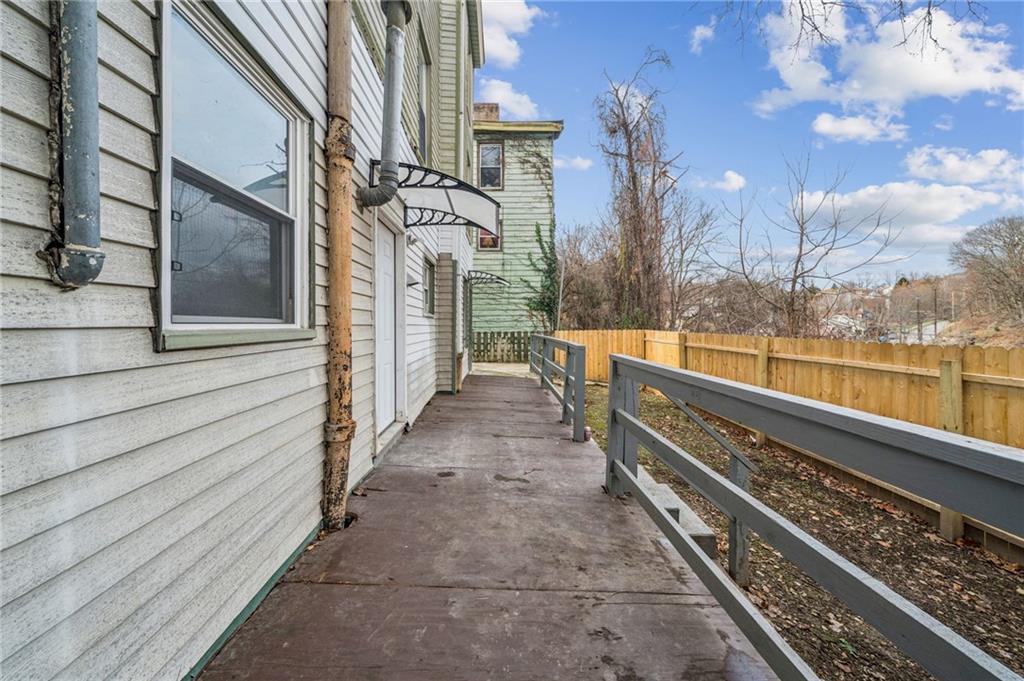 3226-3228 Richardson Avenue Pittsburgh, PA 15212 - Photo 25 of 30 Back porch is uncovered.