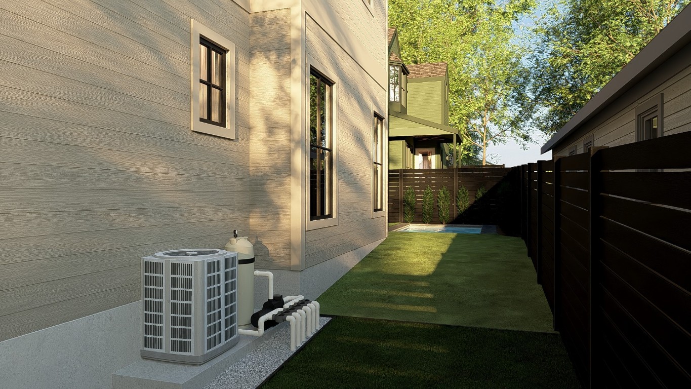 1711 Singleton Avenue Austin, TX 78702 - Photo 8 of 18 a bathroom with a sink and a shower